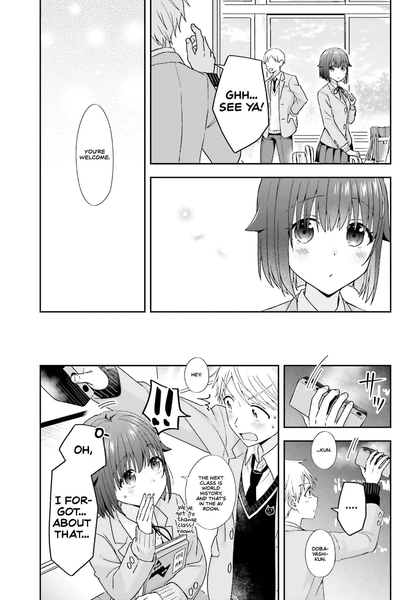 The Quiet Komori-san and the Loud Oobayashi-kun Chapter 25 6